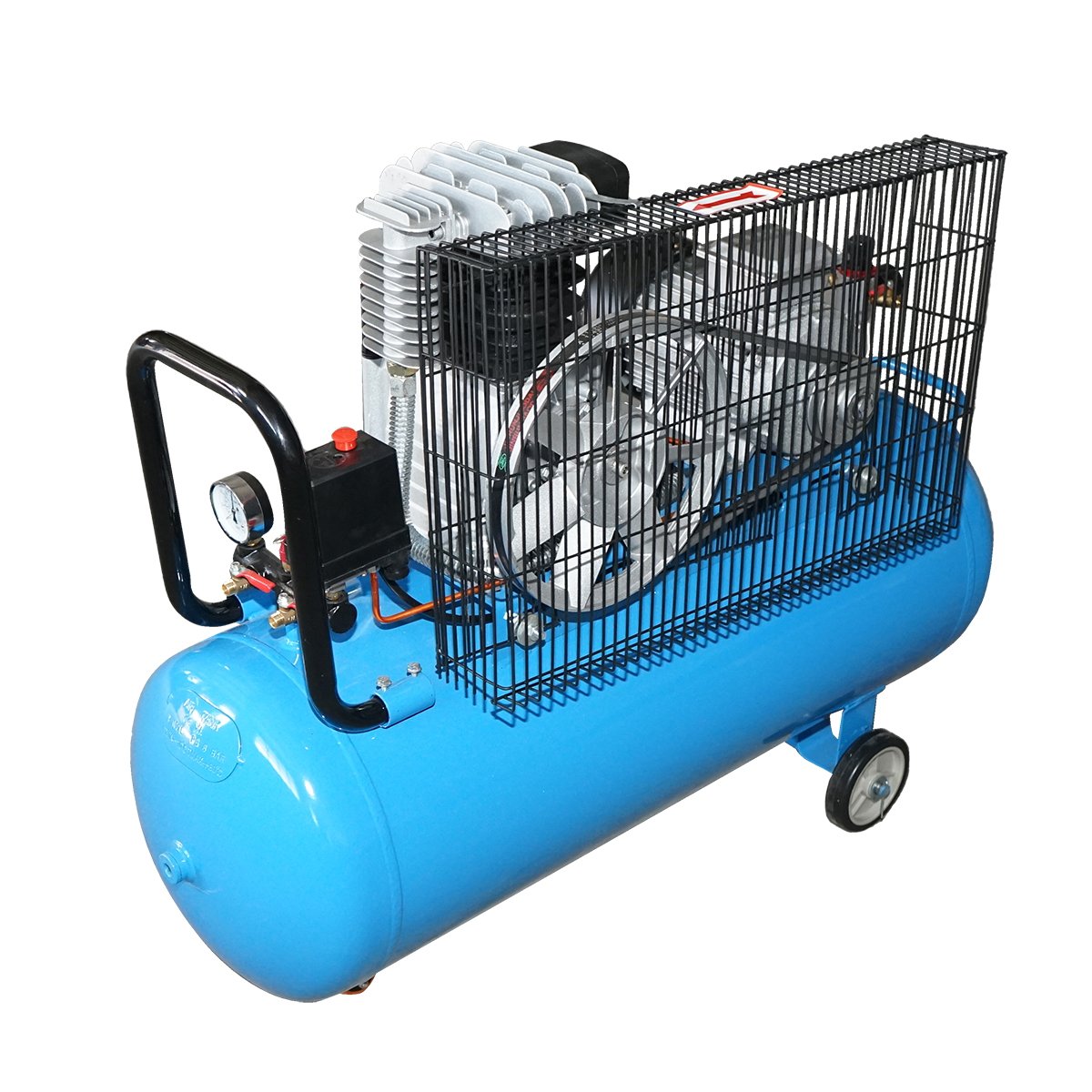 Compresor aer 220V, 100L putere 2.2kW/3CP presiune maxima 8 Bar, debit 250L/min Breckner Germany